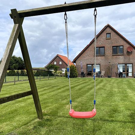 Spacious Apartments With Private Terrace Near The North Sea Dike Neßmersiel Esterno foto