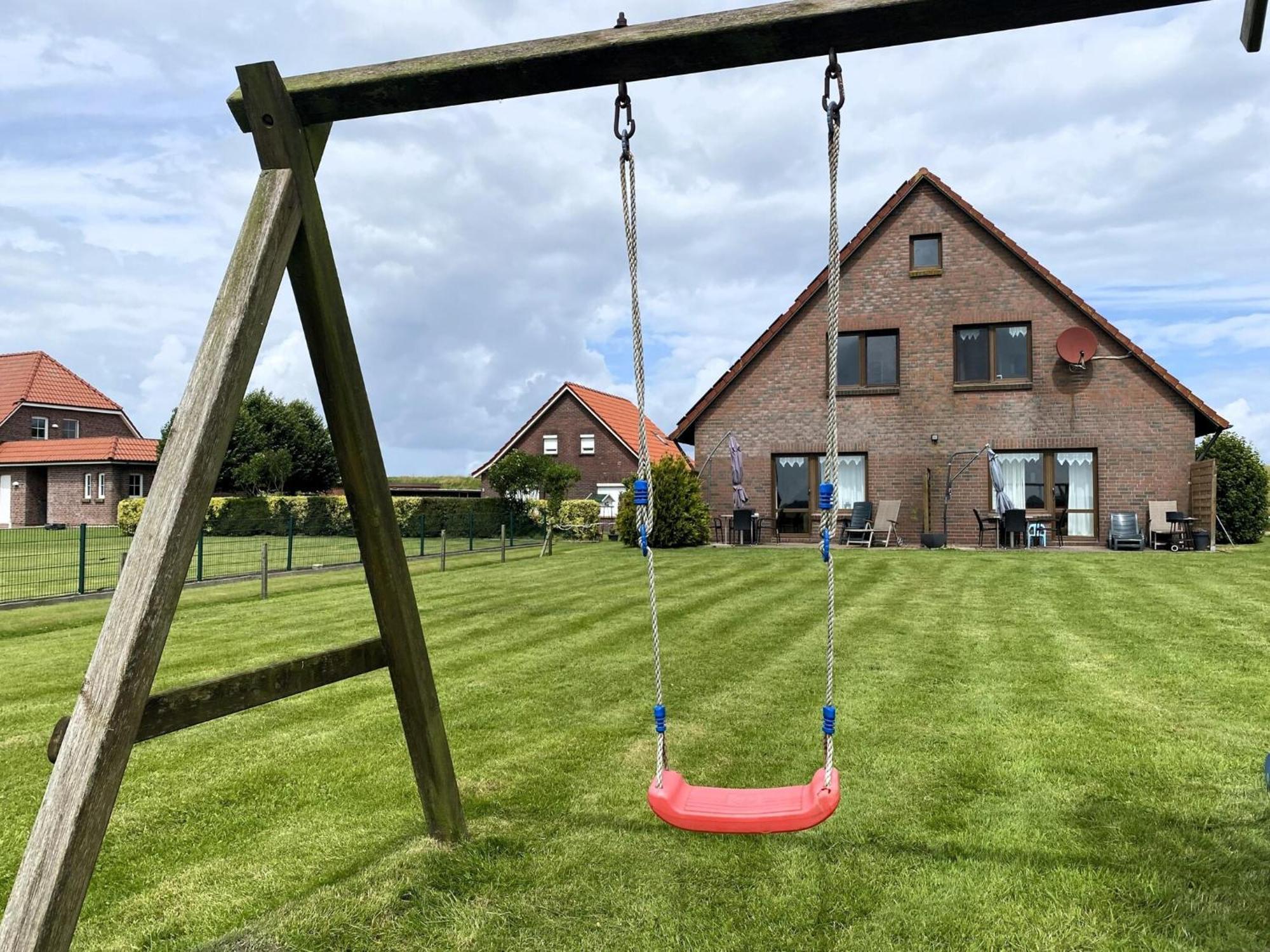 Spacious Apartments With Private Terrace Near The North Sea Dike Neßmersiel Esterno foto