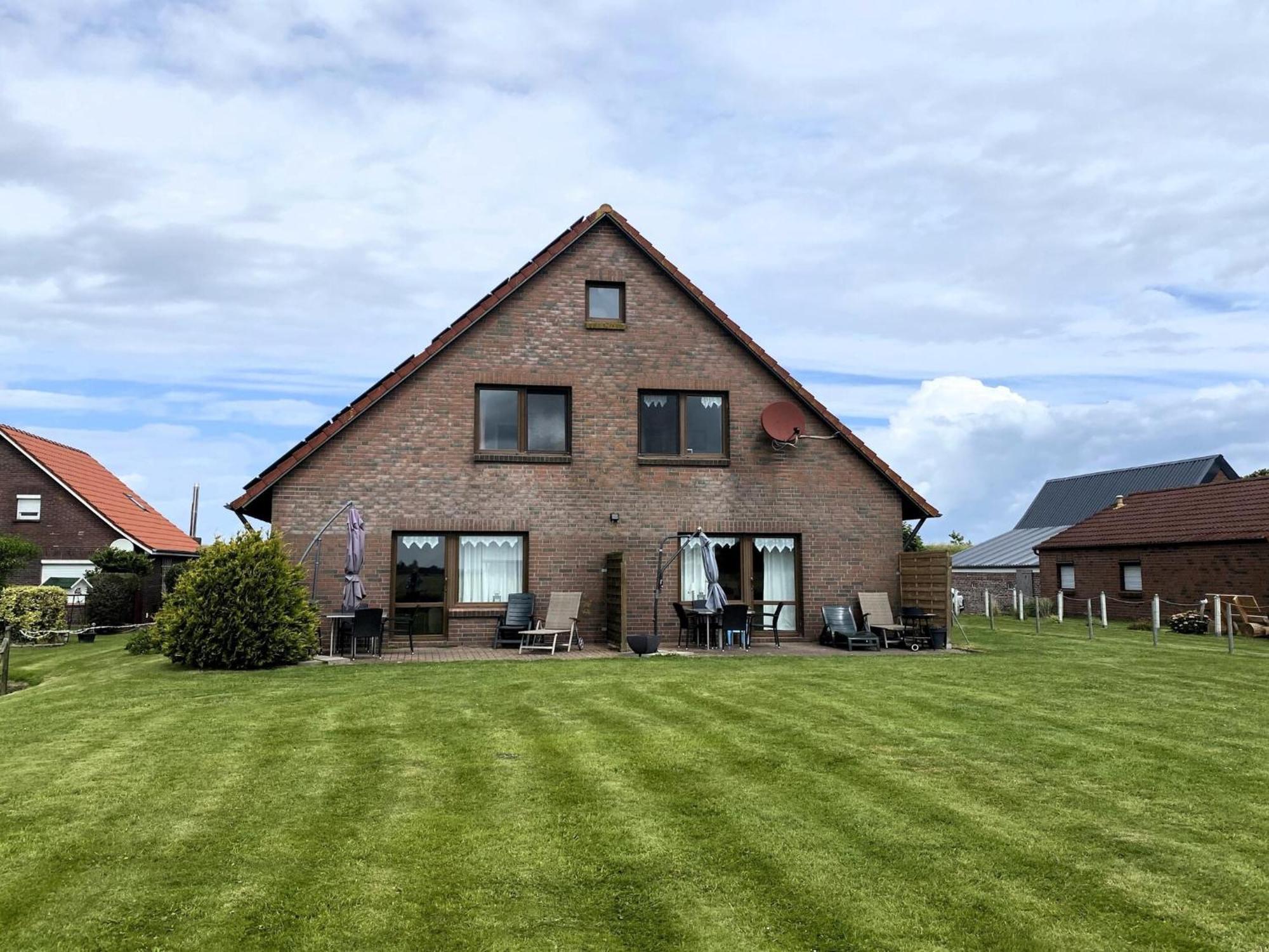 Spacious Apartments With Private Terrace Near The North Sea Dike Neßmersiel Esterno foto